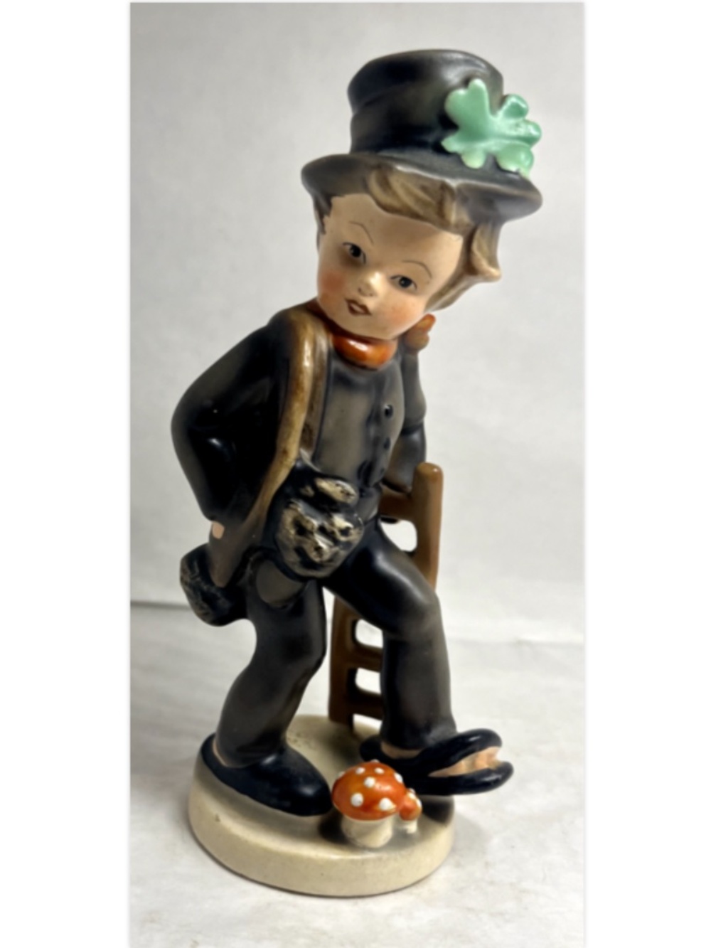 Rare Vintage Cortendorf ? Hand-Painted Porcelain Figurine Chimney Sweep Boy 3153